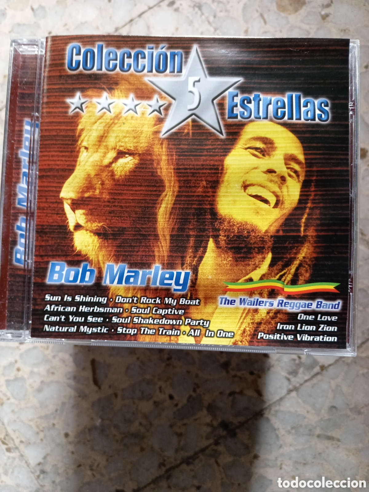 CDs de m&uacute;sica: CD BOB MARLEY COLECCION 5 ESTRELLAS - Foto 1