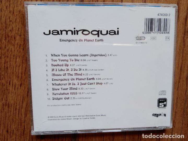 CDs de m&uacute;sica: Jamiroquai - emergency on planet earth - Foto 3