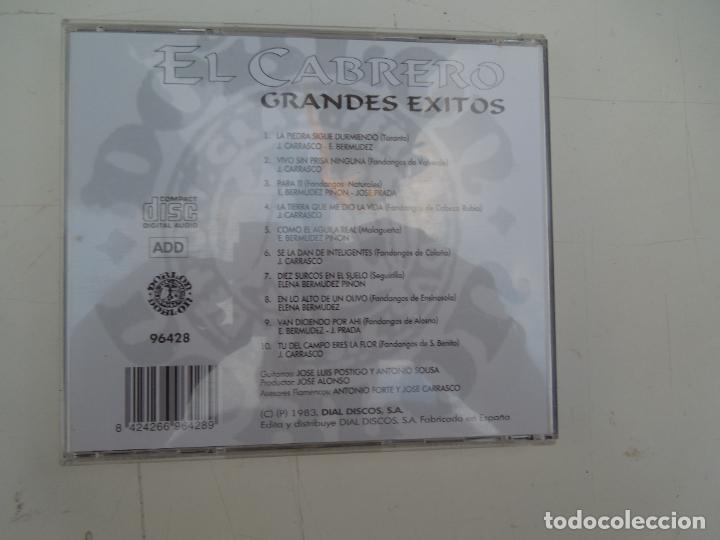 CDs de m&uacute;sica: EL CABRERO - GRANDES EXITOS - COMO EL AGUILA REAL - CD - Foto 3
