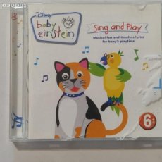 CDs de Música: CD BABY EINSTEIN - SING AND PLAY - A CONCERT FOR LITTLE EARS - LEER DESCRIPCION (227)