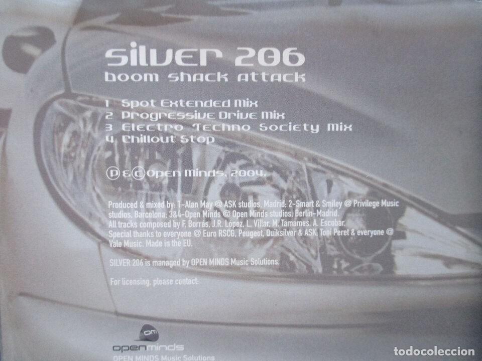 CDs de m&uacute;sica: SILVER 206 ** Boom Shack Attack **CD SINGLE 2004 ORIGINAL - Foto 2