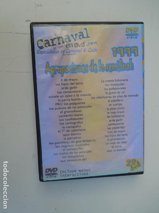CDs de m&uacute;sica: CARNAVAL DE CADIZ - SEMIFINALES DISCO 3 - DISCO 4 - 3 DE MAYO - Foto 4