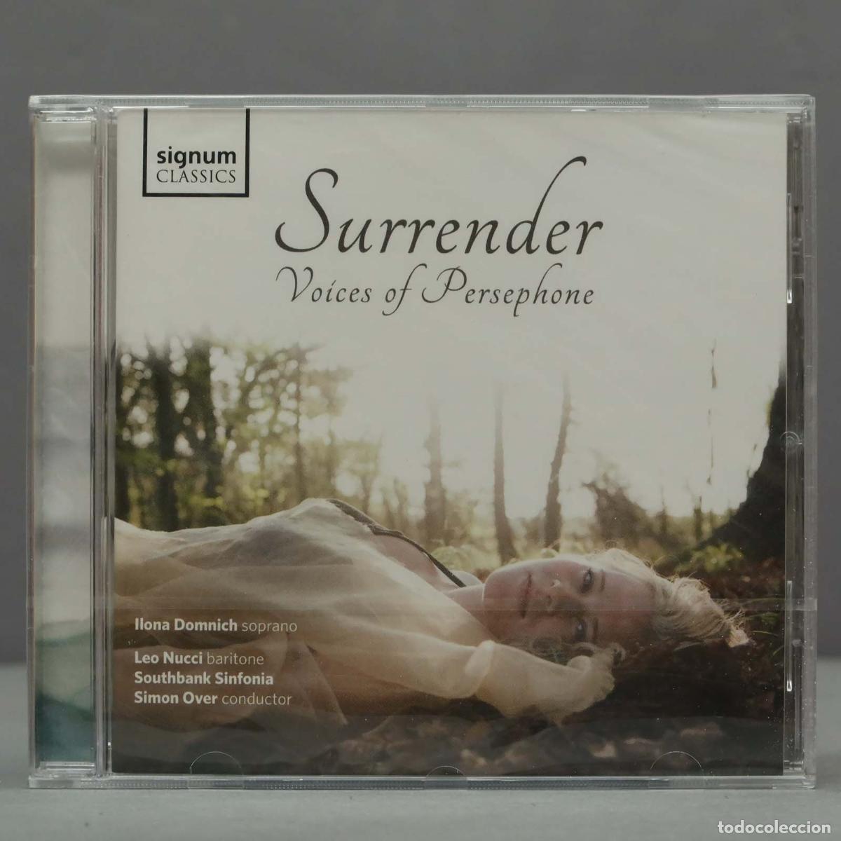 CDs de M&uacute;sica: CD. Ilona Domnich Surrender: Voices of Persephone. PRECINTADO