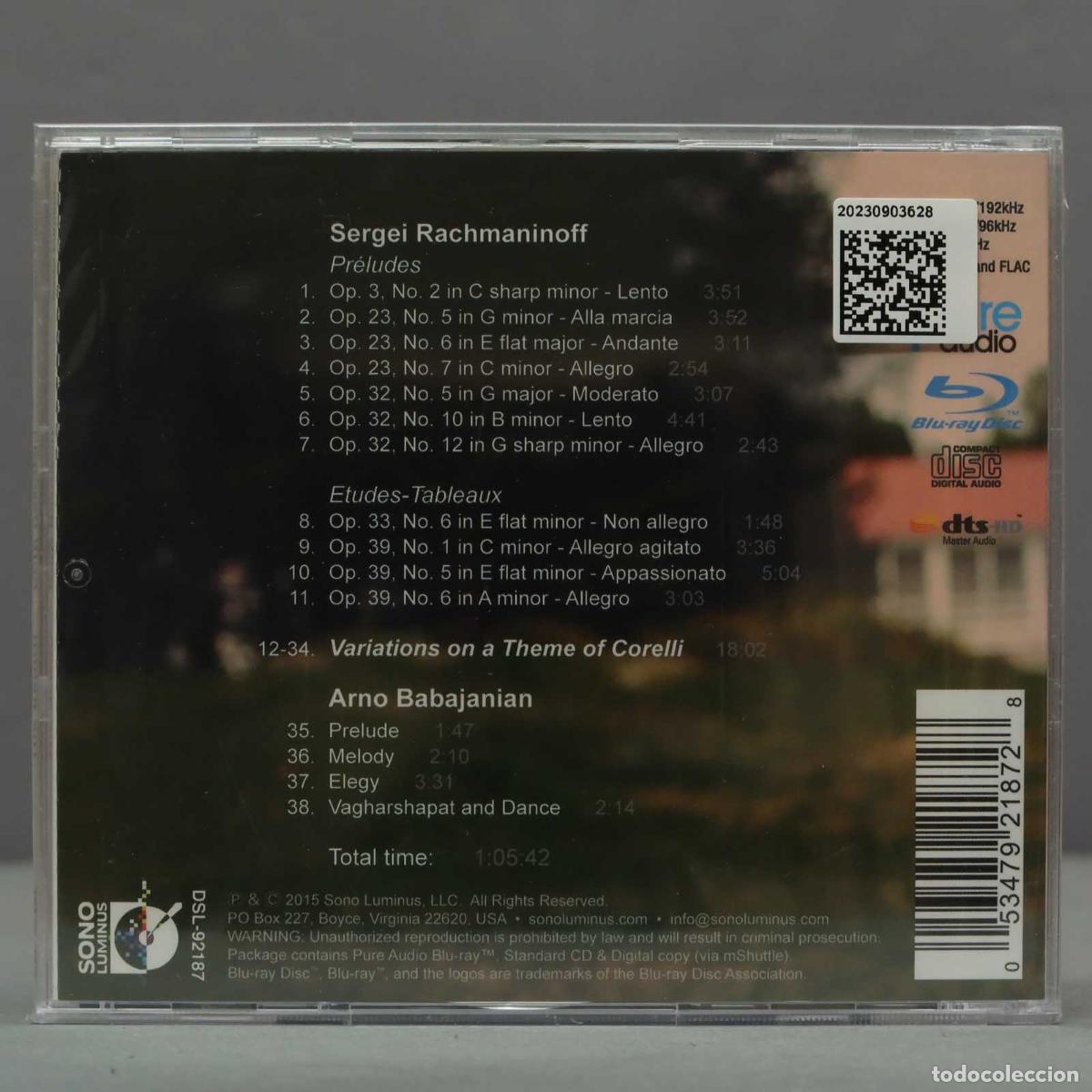 CDs de m&uacute;sica: CD. Raffi Besalyan: The Return (Blu-ray). PRECINTADO - Foto 2