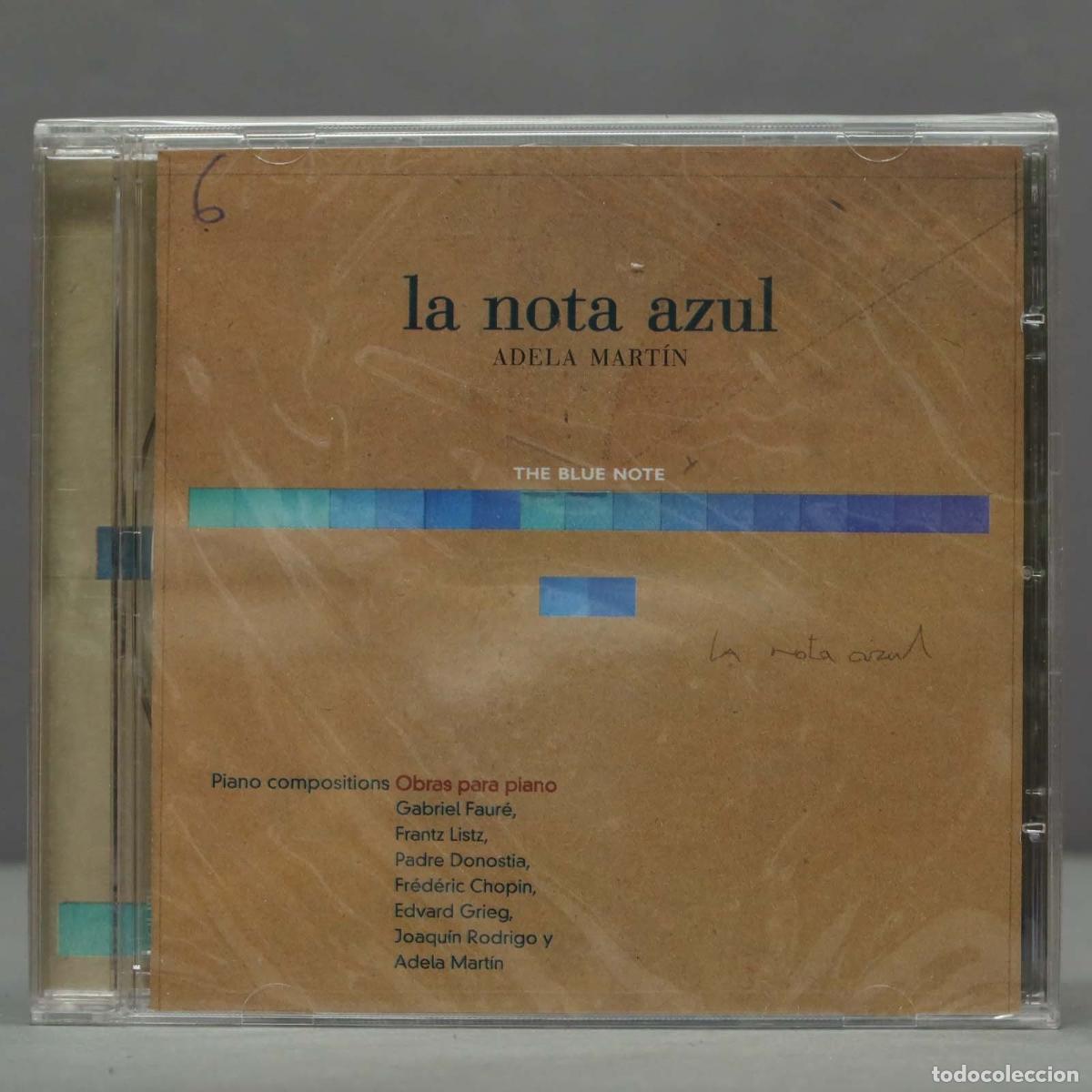 CDs de m&uacute;sica: CD. La nota azul. Adela Mart&iacute;n . PRECINTADO