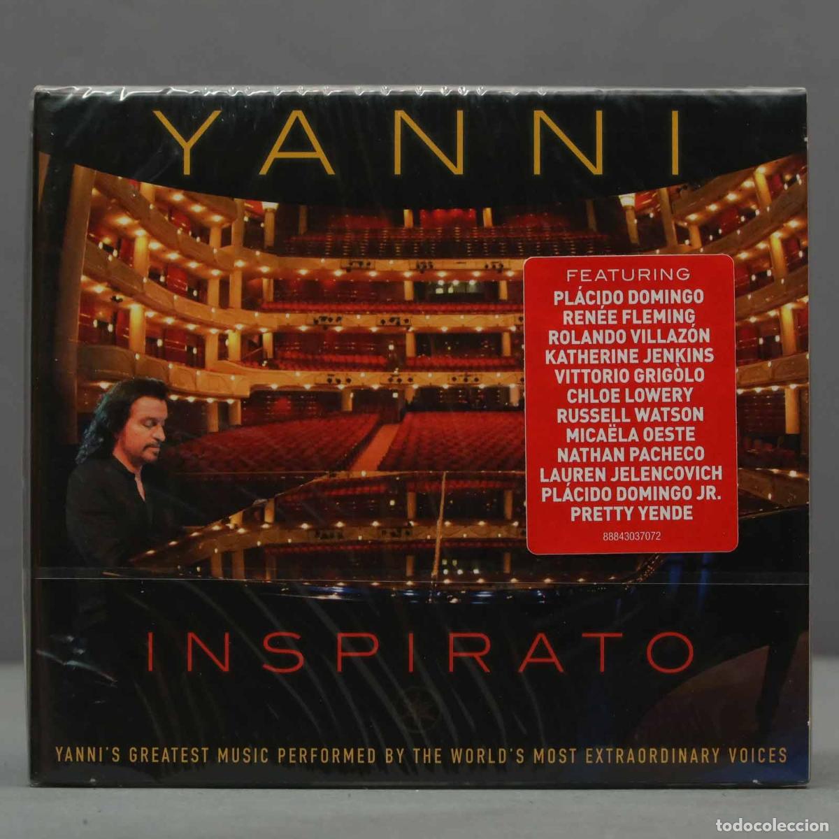 CDs de m&uacute;sica: CD. YANNI. INSPIRATO. PRECINTADO - Foto 1