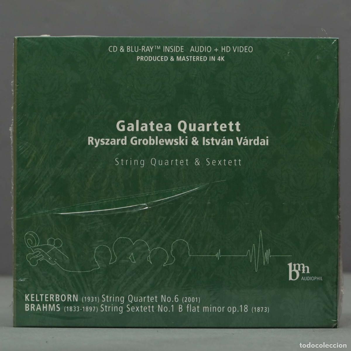 CDs de m&uacute;sica: CD. Kelterborn: String Quartet & Brahms: String Sextet. PRECINTADO - Foto 1