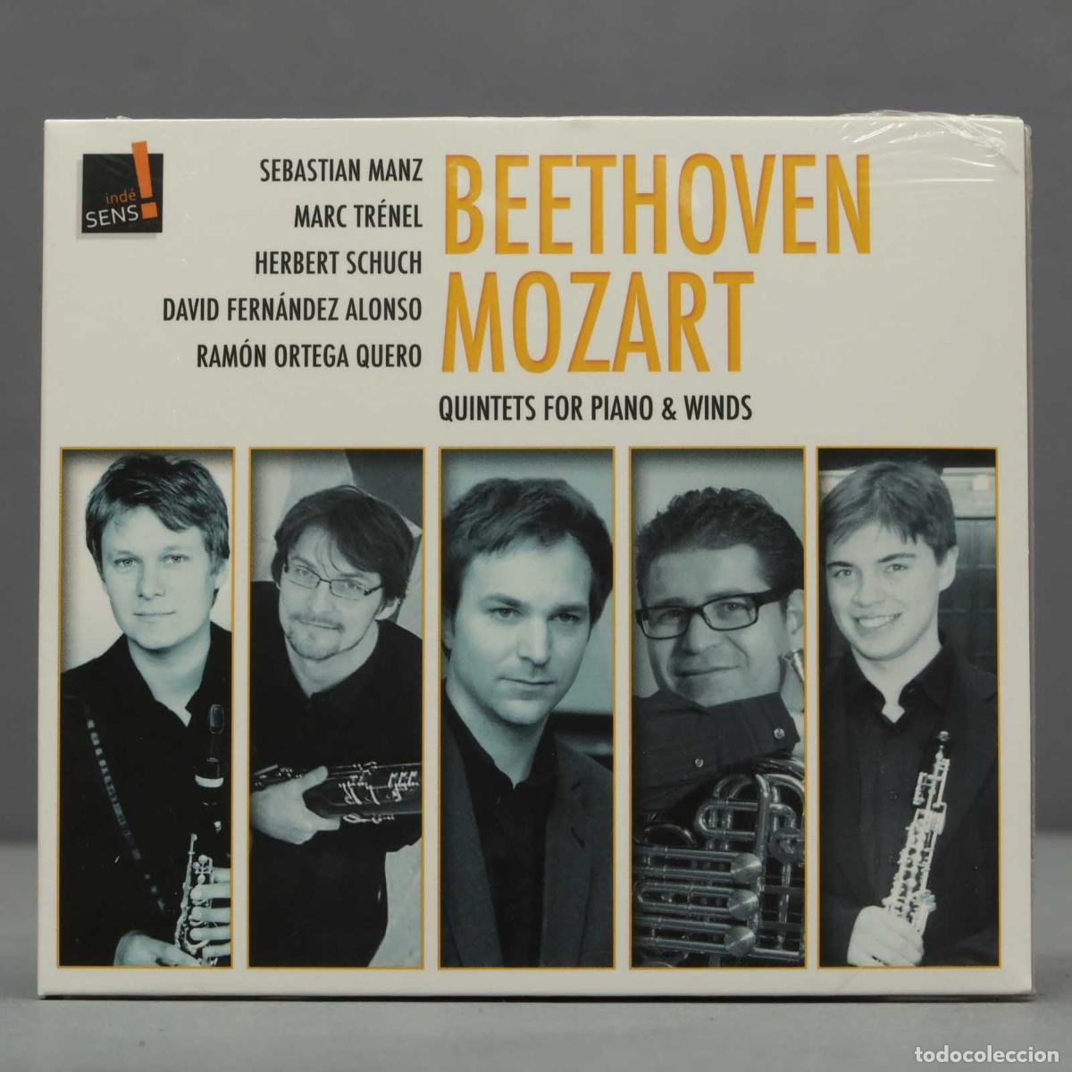 CDs de m&uacute;sica: CD. Quintets for piano and winds von Manz, Trenel. PRECINTADO