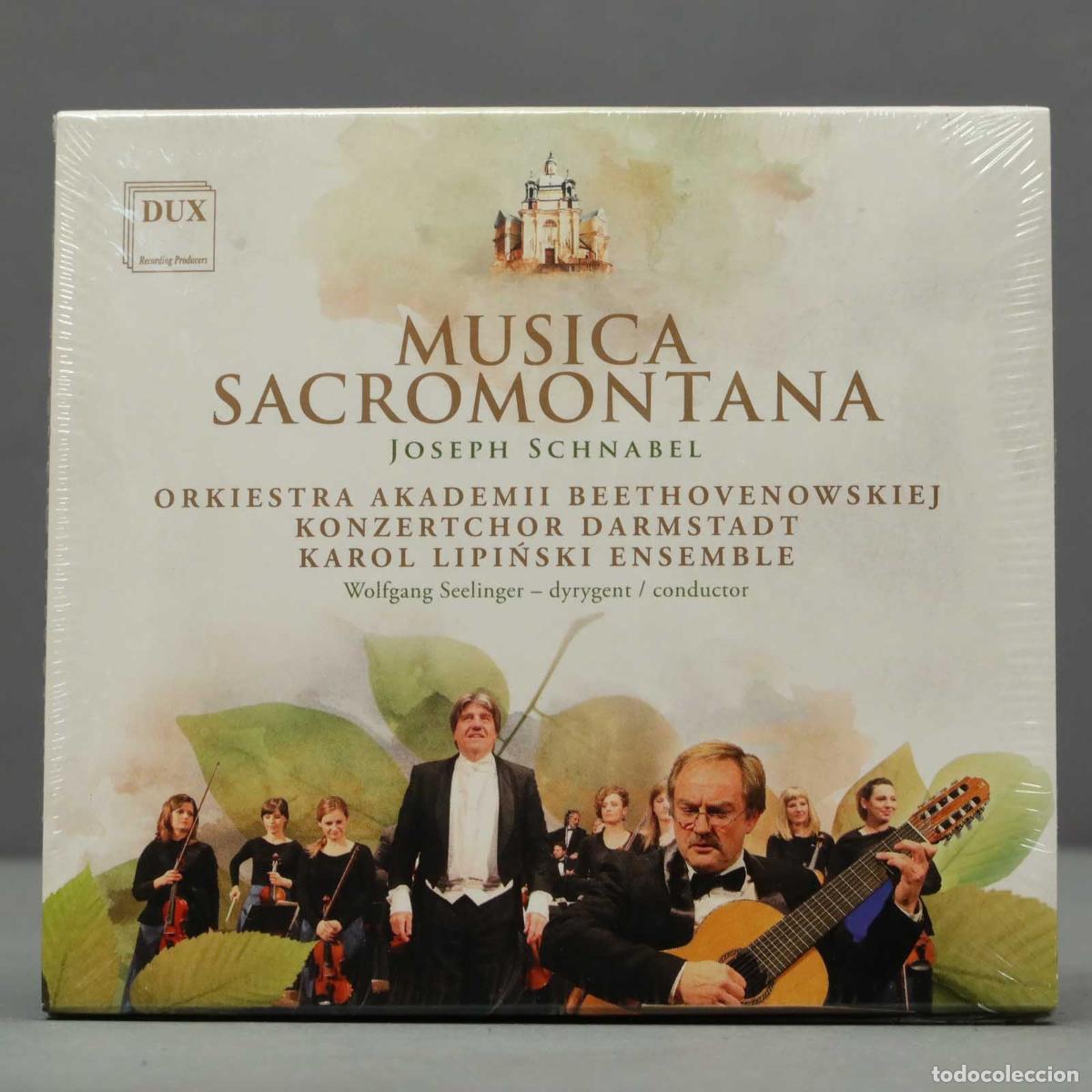 CDs de m&uacute;sica: CD. Musica Sacromontana-Schnabel Joseph Musica Sacromontana. PRECINTADO