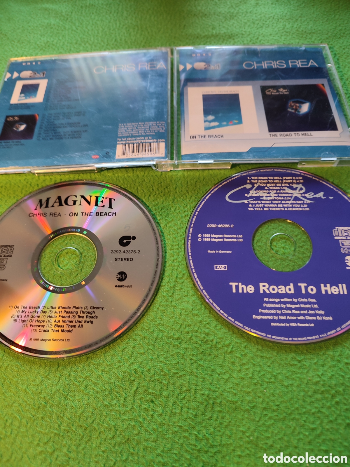 CDs de m&uacute;sica: Chris Rea - In The Beach/ The Road hell - Foto 2