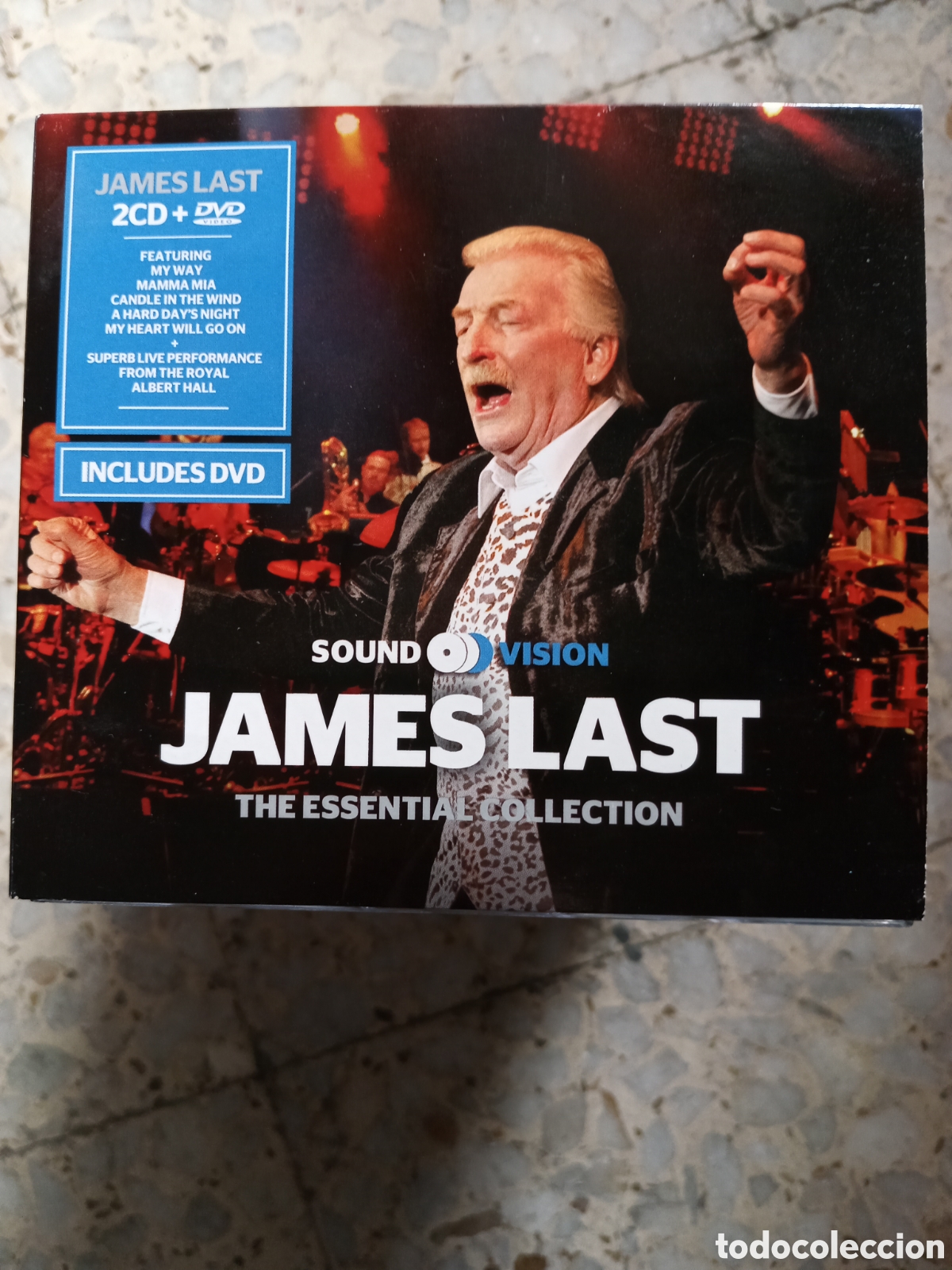 CDs de m&uacute;sica: 2CD DVD JAMES LAST THE ESSENTIAL COLLECTION - Foto 1