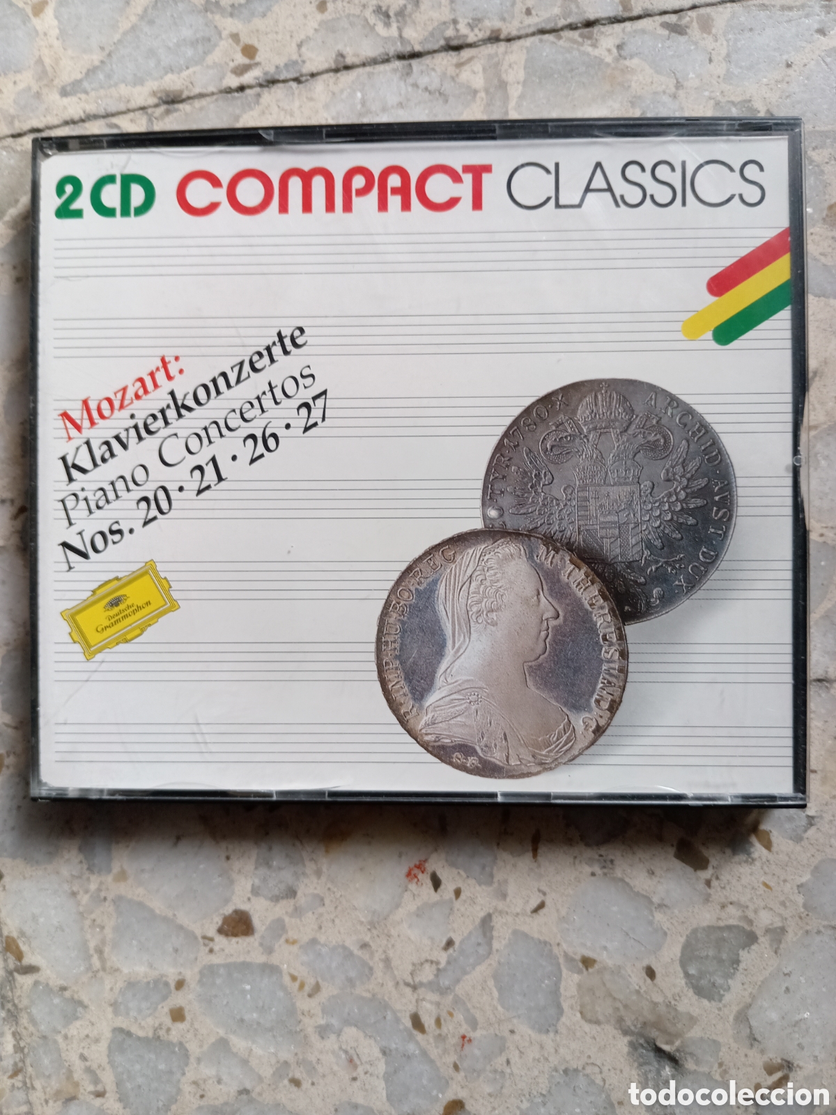 CD di Musica: 2 CD MOZART KLAVIERKONZERTE PIANO CONCERTOS N&ordm; 20 21 26 27