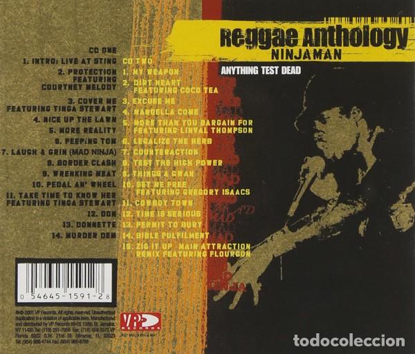 CDs de m&uacute;sica: Ninjaman &ndash; Anything Test Dead - 2 x CD, Compilation - NUEVO - Foto 2