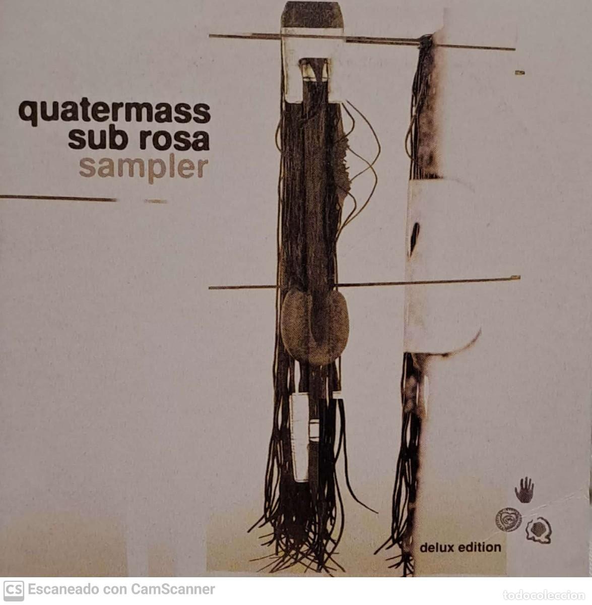 CDs de m&uacute;sica: Various &lrm;&ndash; Quatermass Sub Rosa Sampler - Foto 1
