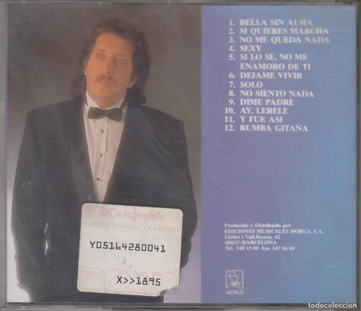 CDs de m&uacute;sica: Junco cd Bella sin alma 1991 - Foto 2