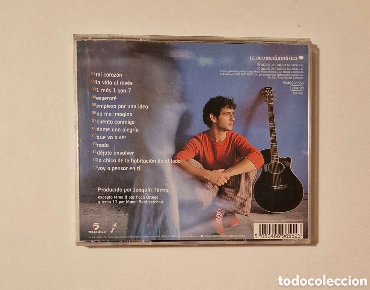 CDs de m&uacute;sica: CD Fran Perea - Foto 2