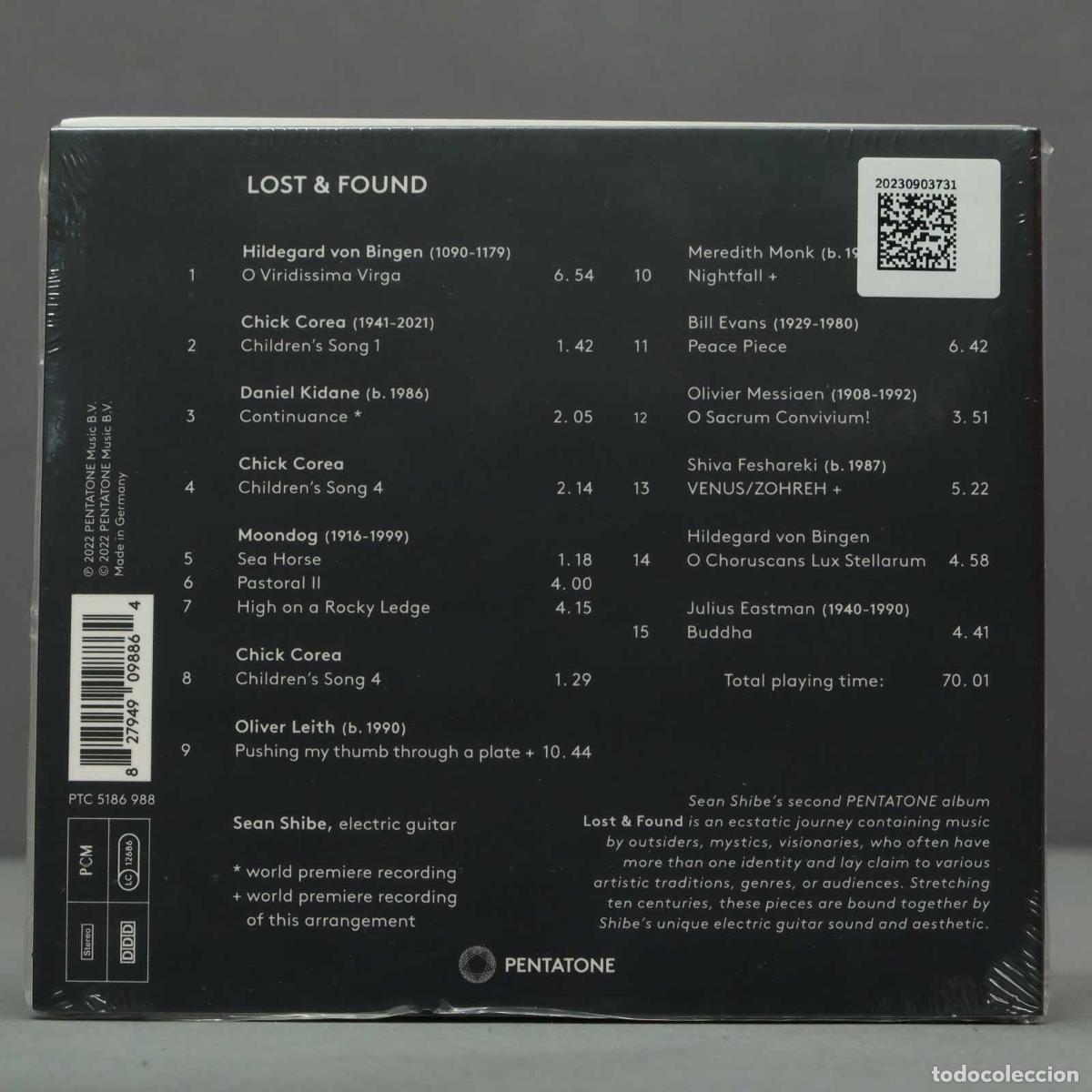 CDs de m&uacute;sica: CD. Sean Shibe - Lost And Found. PRECINTADO - Foto 2