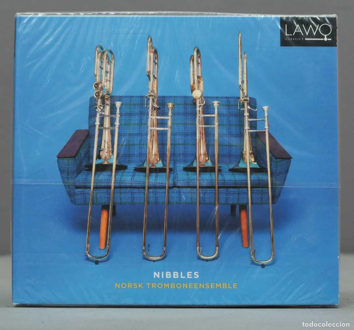 CDs de m&uacute;sica: CD. Georg Philipp Telemann Norsk Tromboneensemble: Nibbles. PRECINTADO