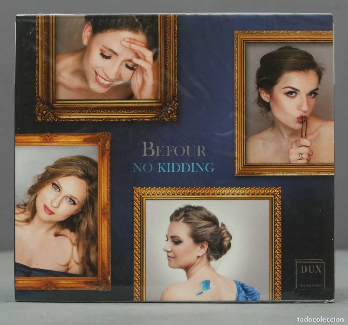 CDs de m&uacute;sica: CD. BEFOUR - NO KIDDING. PRECINTADO - Foto 1
