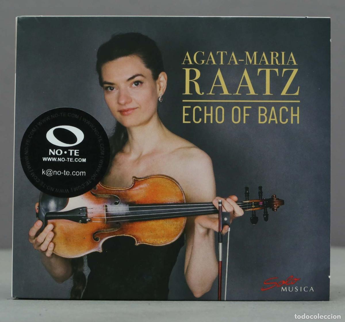 CDs de m&uacute;sica: CD. AGATA-MARIA RAATZ - ECHO OF BACH