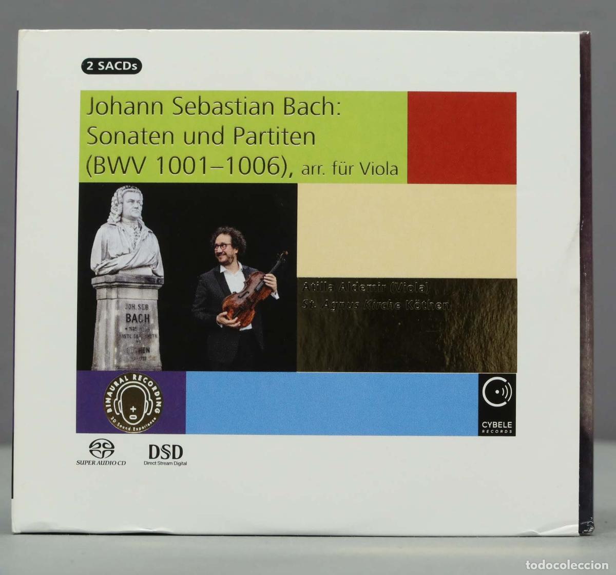 CDs de m&uacute;sica: CD. ATILLA ALDEMIR - J.S.BACH SONATAS AND PARTITAS