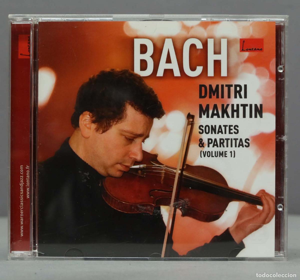 CDs de m&uacute;sica: CD. Sonates AND Partitas Volume 1 BACH - Foto 1
