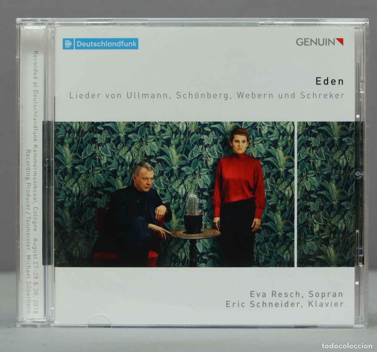 CDs de m&uacute;sica: CD. EVA RESCH / ERIC SCHNEIDER EDEN: CANCIONES DE ULLMANN, SCH&Ouml;NBERG, WEBERN