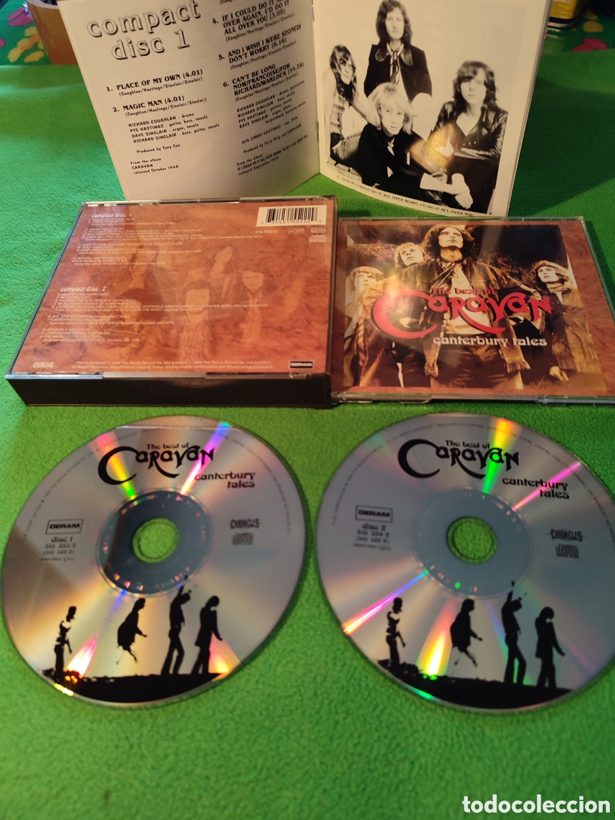 CDs de m&uacute;sica: Caravan - Canterbury Tales 2 CDs - Foto 2