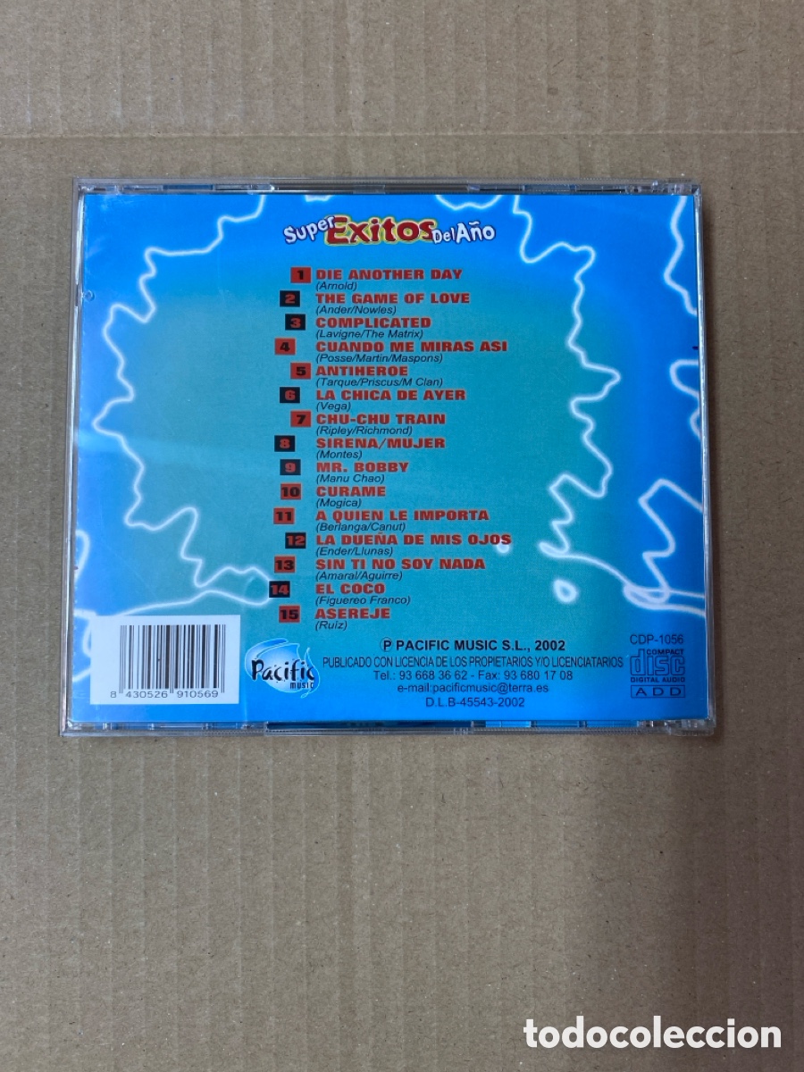 CDs de m&uacute;sica: CD SUPER &Eacute;XITOS DEL A&Ntilde;O - Foto 2
