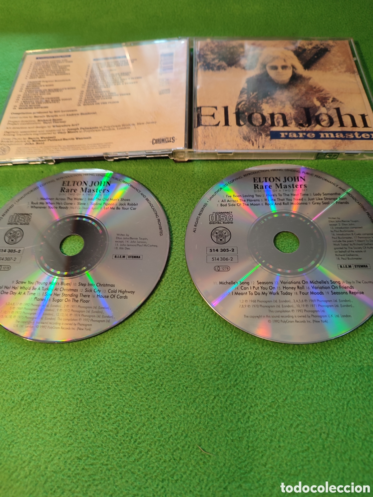 CDs de m&uacute;sica: Elton John - Rare m&aacute;ster 2 CDs - Foto 2