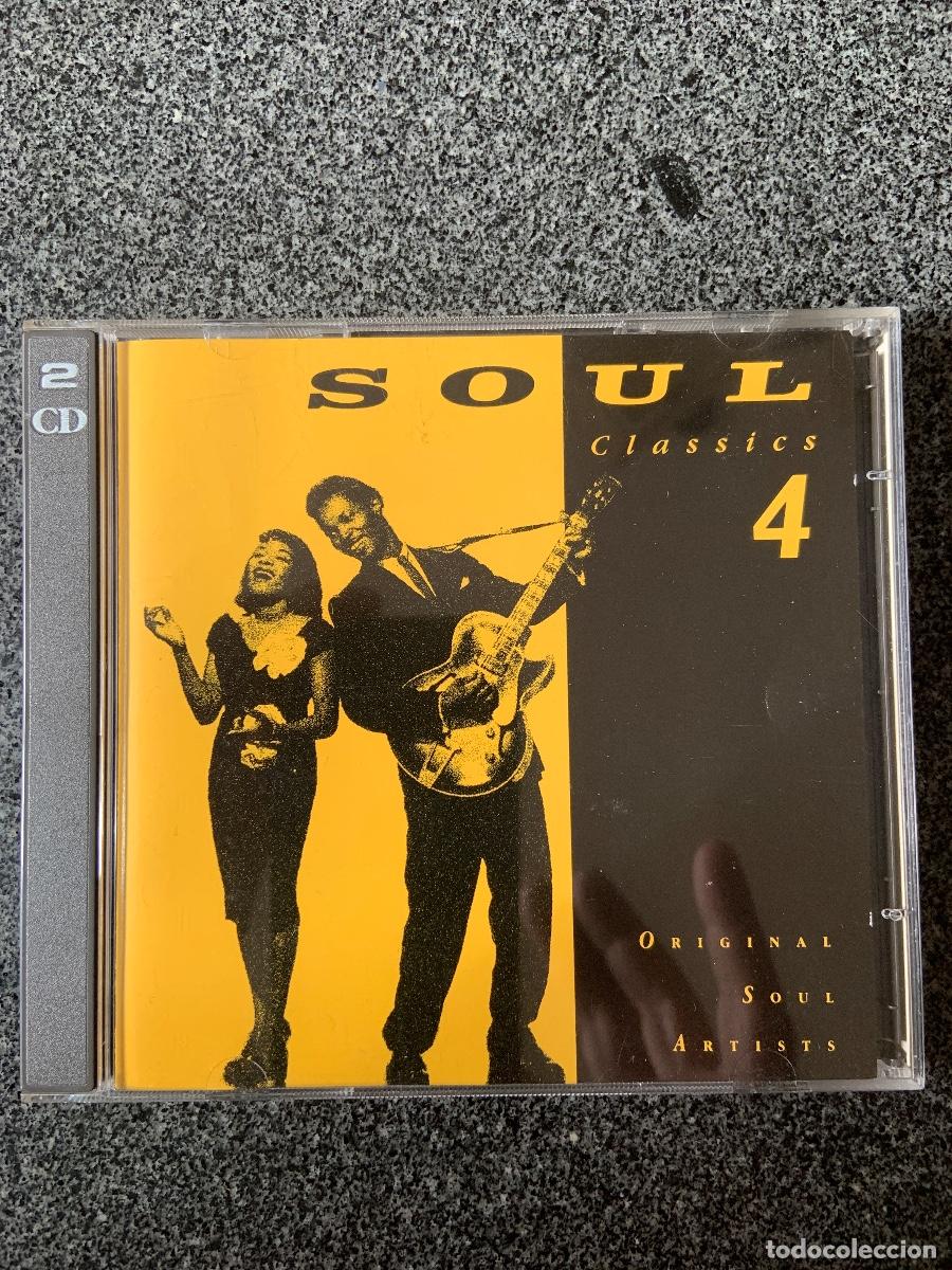 CDs de M&uacute;sica: SOUL CLASSICS 4 - ORIGINAL SOUL ARTISTS - DOBLE CD - DRO - 1993 - &iexcl;MUY BUEN ESTADO!