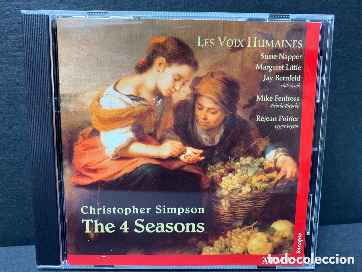 CDs de m&uacute;sica: Christopher Simpson - Les Voix Humaines - The 4 Seasons (CD, Album)