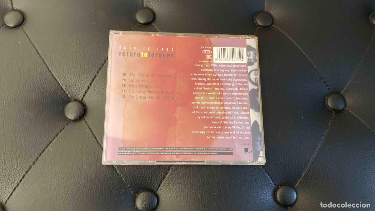 CDs de m&uacute;sica: CD. Return To Forever - Foto 2