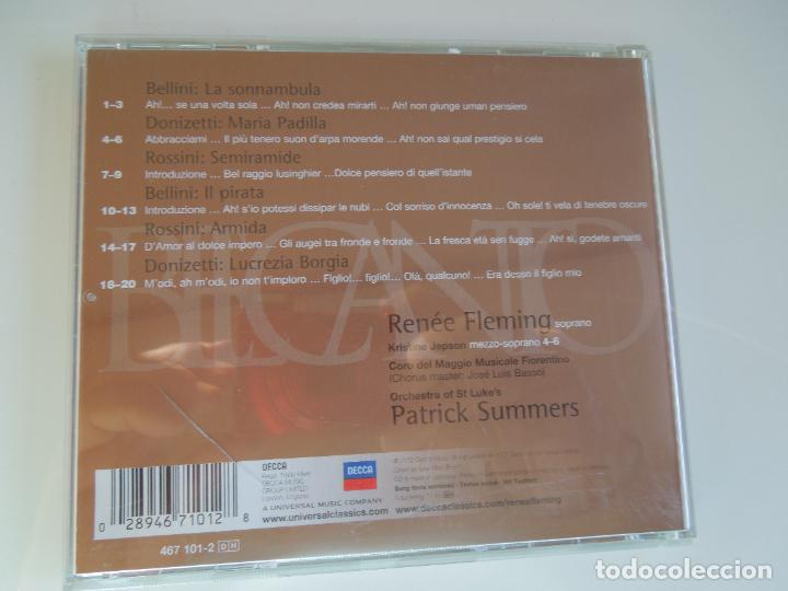 CDs de m&uacute;sica: REN&Eacute;E FLEMING - BEL CANTO - PATRICK SUMMERS - CD - Foto 3