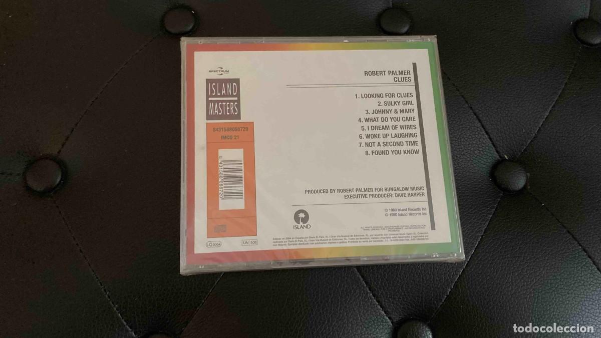 CDs de m&uacute;sica: CD. Robert Palmer. Clues - Foto 2