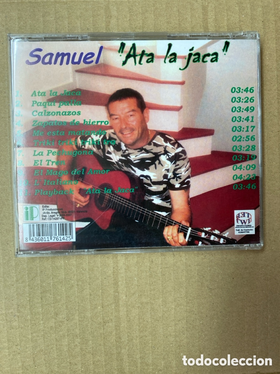 CDs de m&uacute;sica: CD SAMUEL, ATA LA JACA. Cd casi como nuevo. - Foto 2