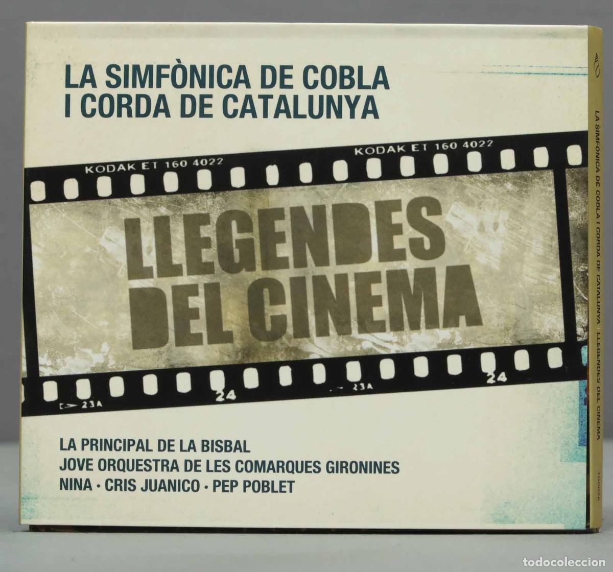 CDs de m&uacute;sica: CD. Llegendes del cinema. CASSU - Foto 1
