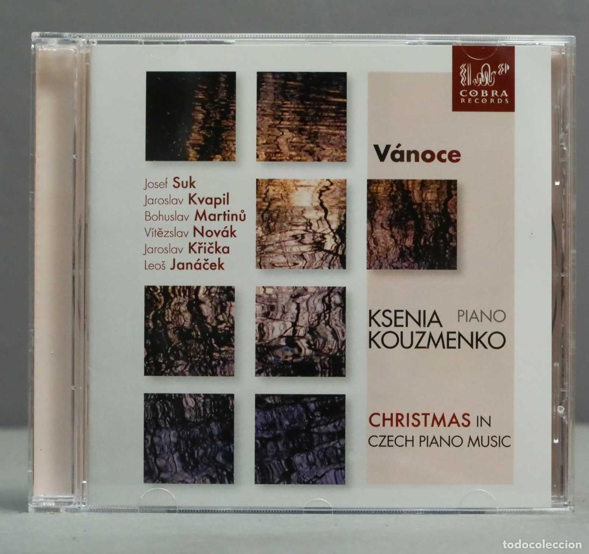 Music CDs: CD. Ksenia Kouzmenko - V&aacute;noce - Chrismas In Czech Piano Music