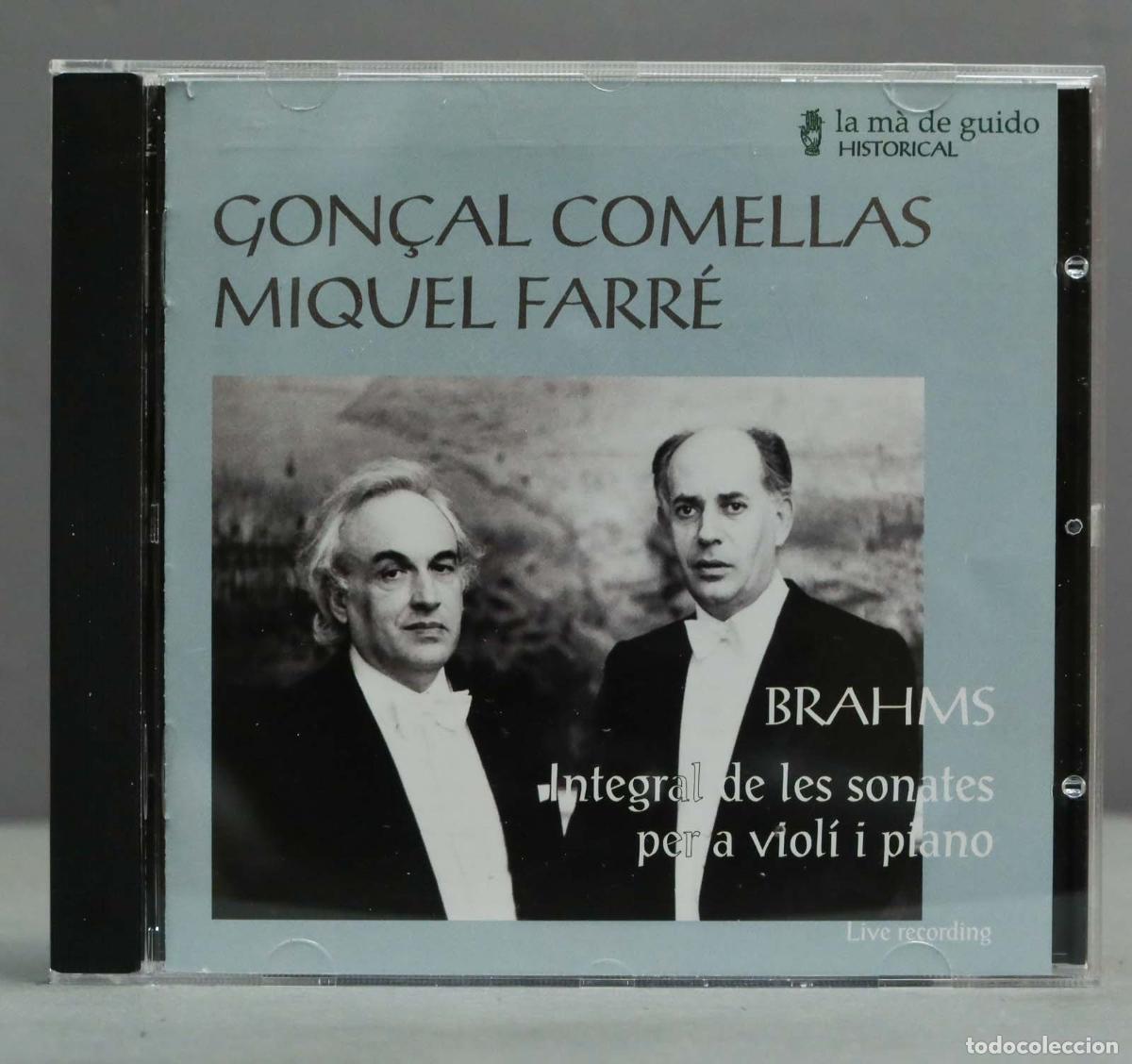 CDs de m&uacute;sica: CD. Brahms - Integral de les sonates per a violi i piano - Foto 1