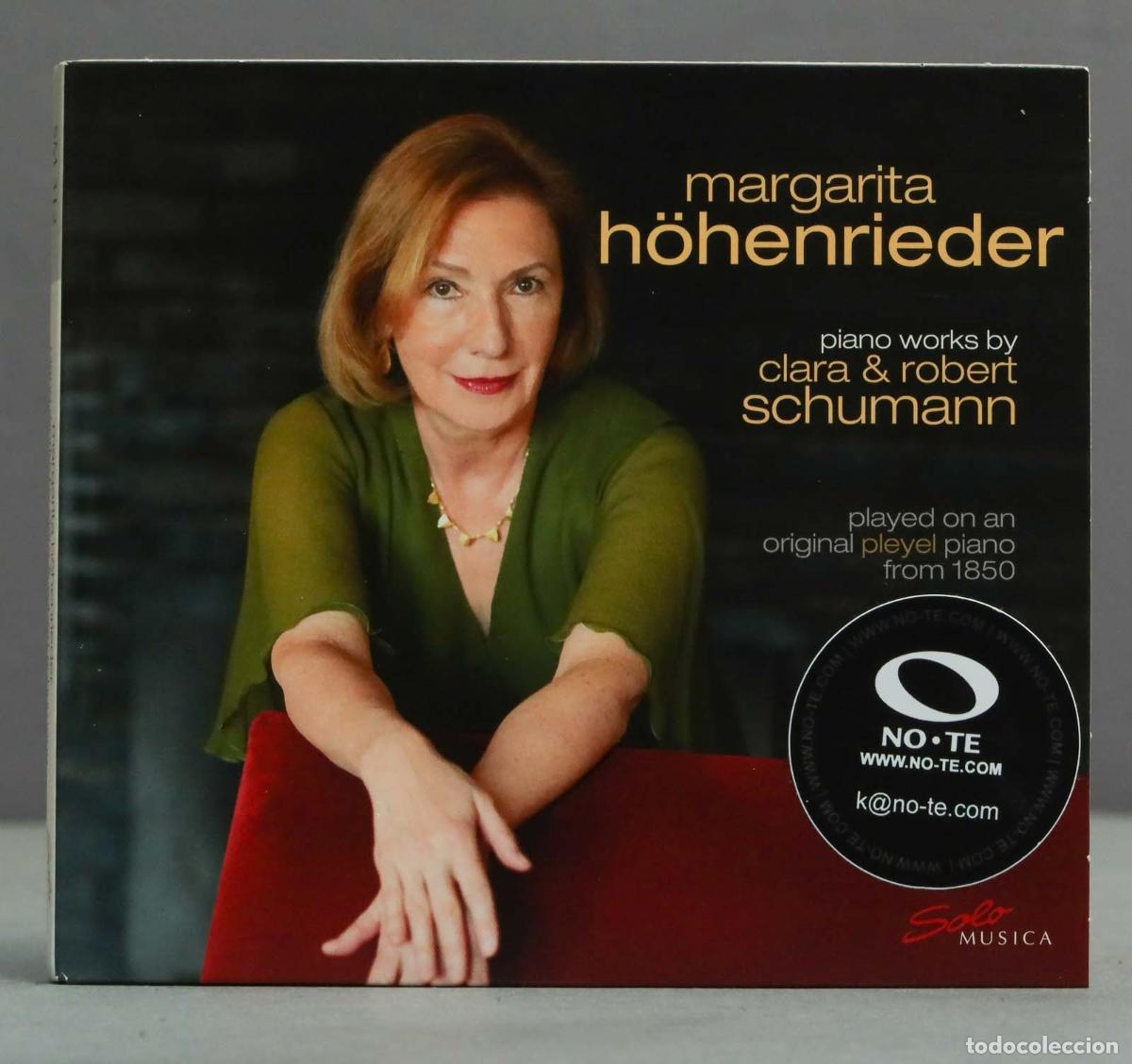 Music CDs: CD. H&ouml;henrieder,Margarita - Piano Works By Clara AND Robert Schumann