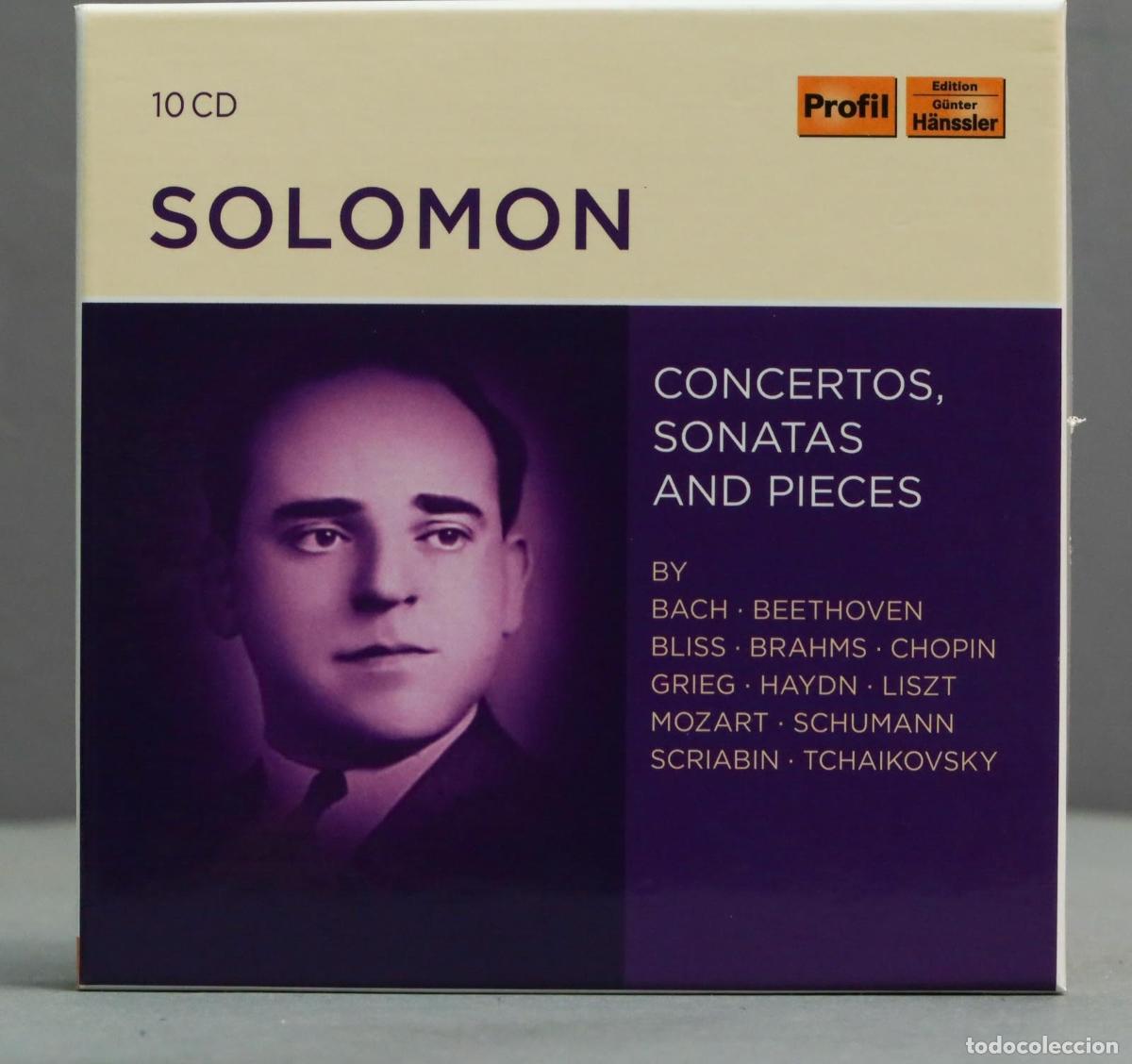 Musik-CDs: CD. Solomon Solomon: Concertos, Sonatas and Pieces