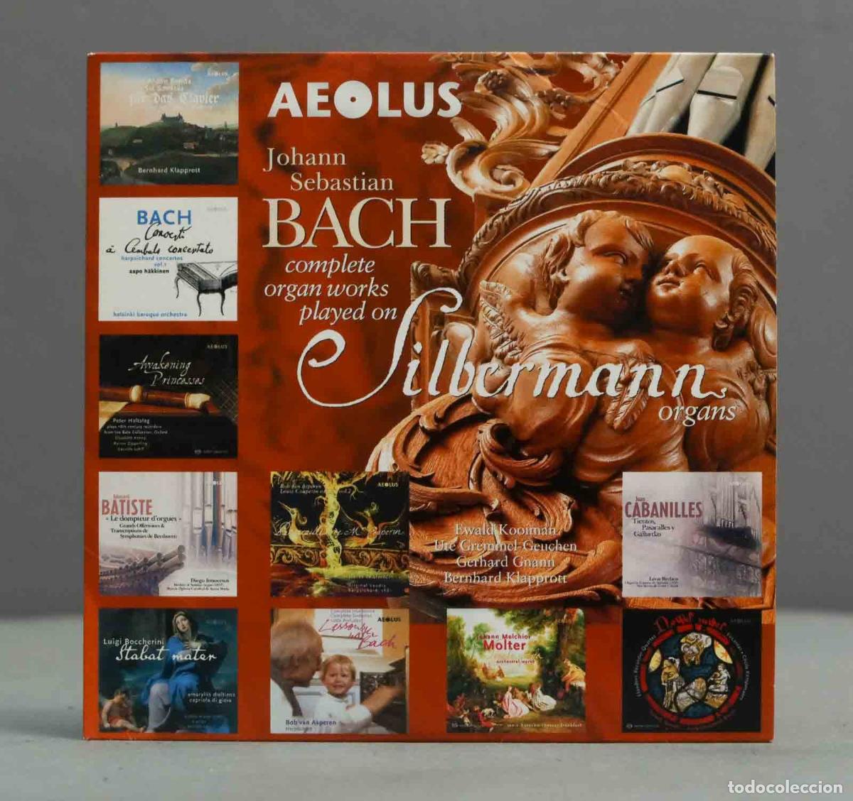 CDs de m&uacute;sica: CD. BACH. SILBERMANN ORGANS - Foto 1