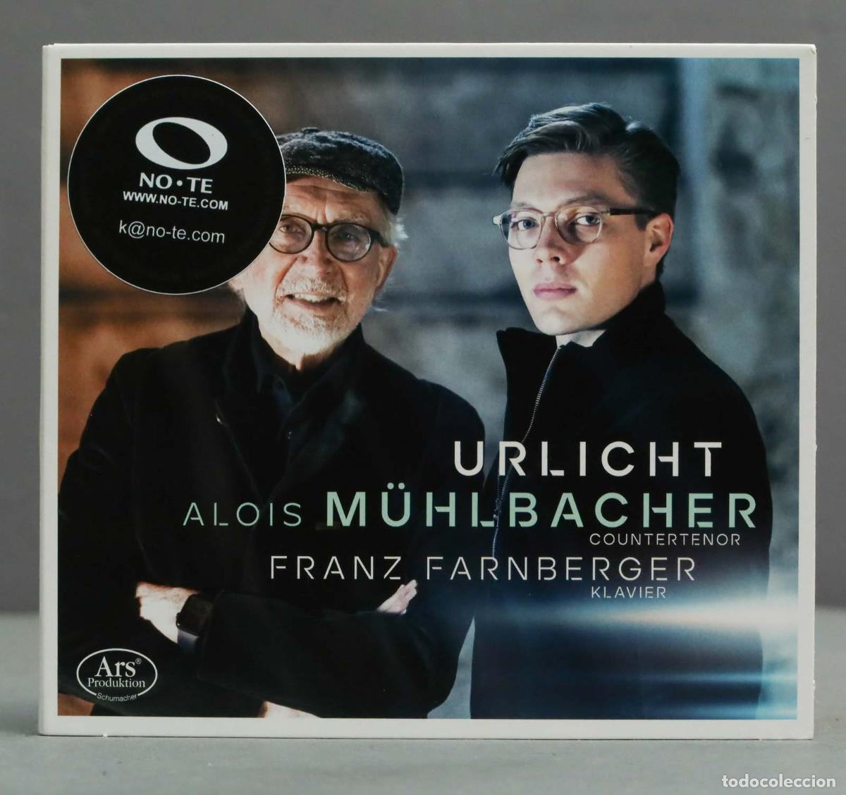 CDs de M&uacute;sica: CD. Gustav Mahler Alois M&uuml;hlbacher/Franz Farnberger: Urlicht