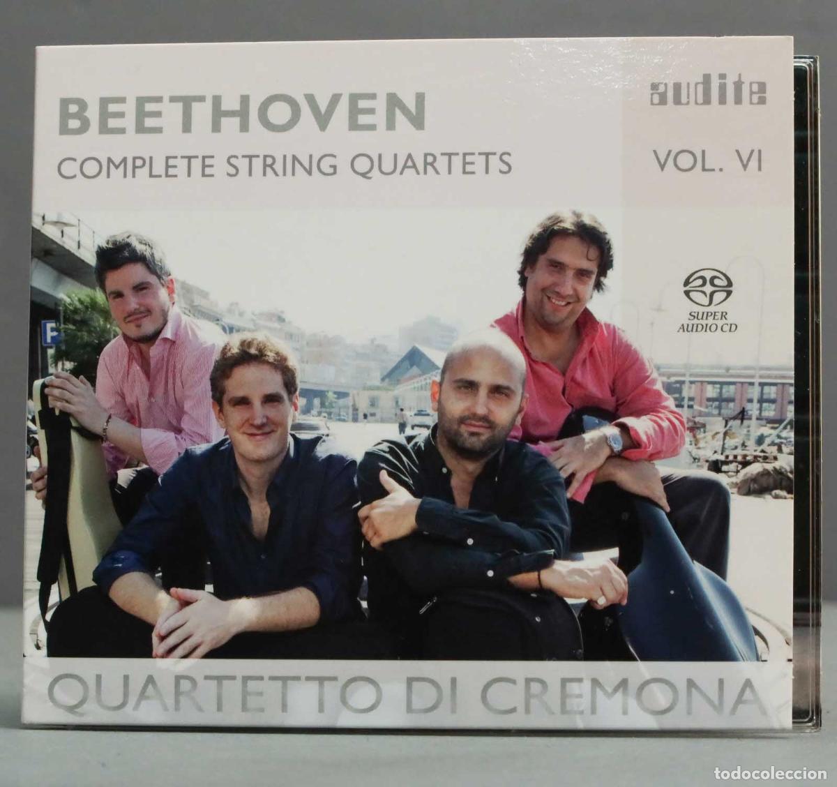 CDs de m&uacute;sica: CD. Cremona Quartet - Beethoven: Complete String Quartets Vol. 6 - Foto 1