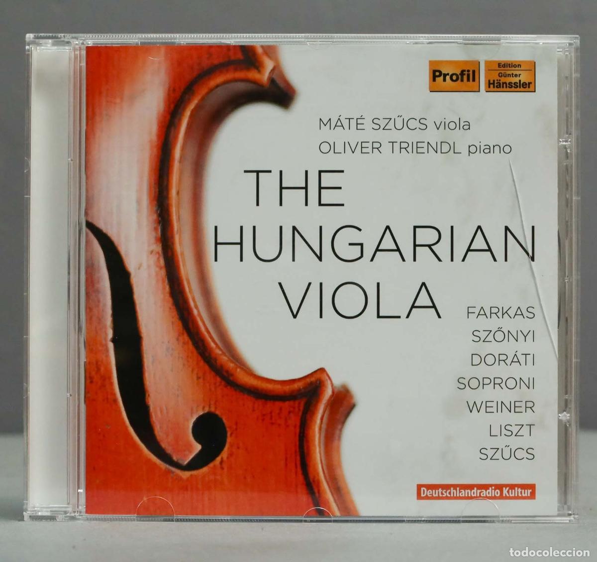 Music CDs: CD. M&aacute;te Sz&uuml;cs - The Hungarian Viola