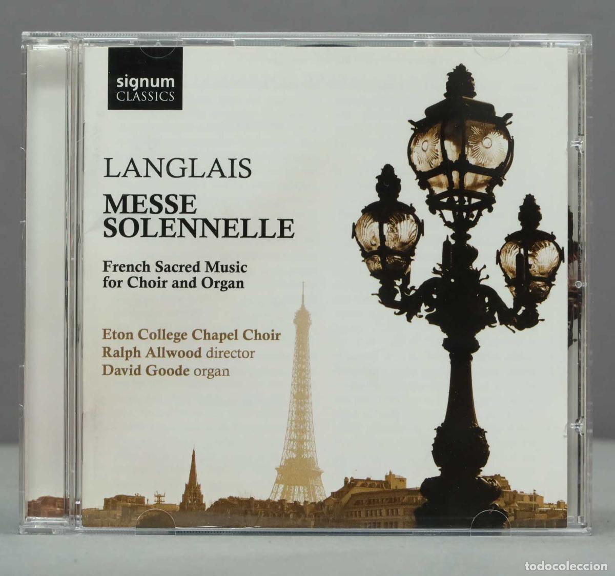 CD di Musica: CD. Eton College Ch Langlais: Messe Solennelle: French Sacred