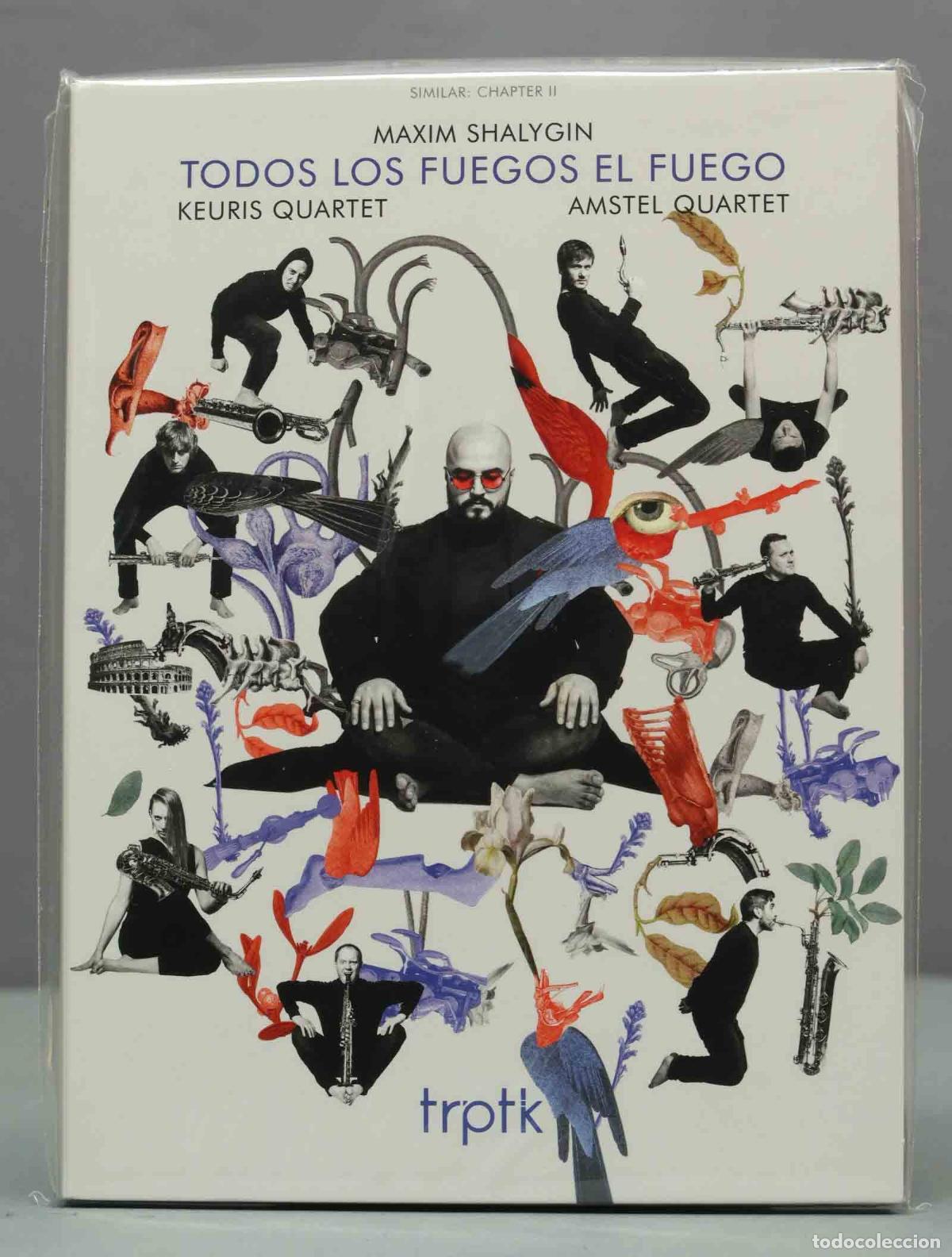 CDs de M&uacute;sica: DVD. Amstel Quartet AND Keuris Quarte - Shalygin Todos Los Fuegos El fuego. PRECINTADO