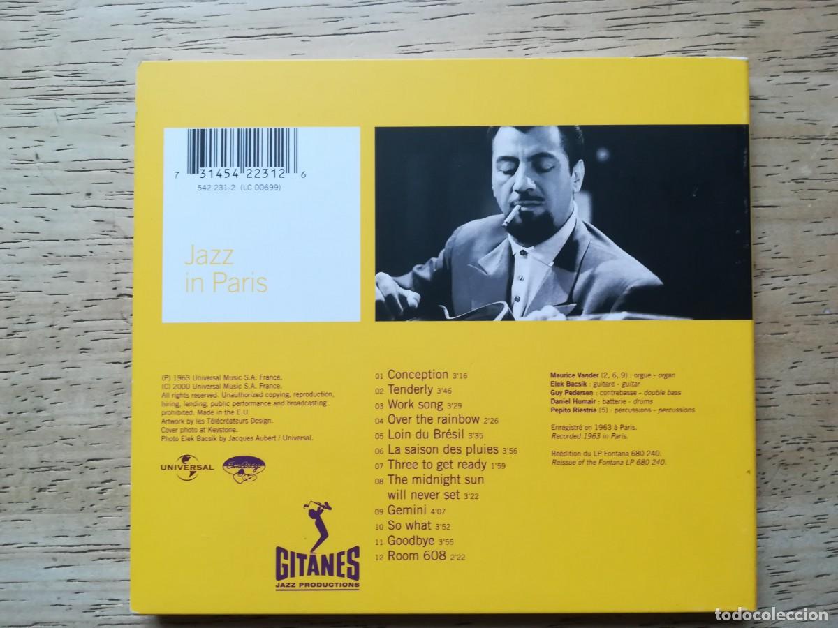 CDs de m&uacute;sica: Elek Bacsik. Guitar conceptions. CD - Foto 2