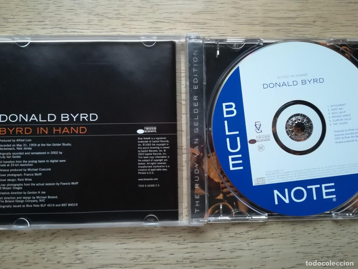 CDs de m&uacute;sica: Donald Byrd. Byrd in hand. CD - Foto 3