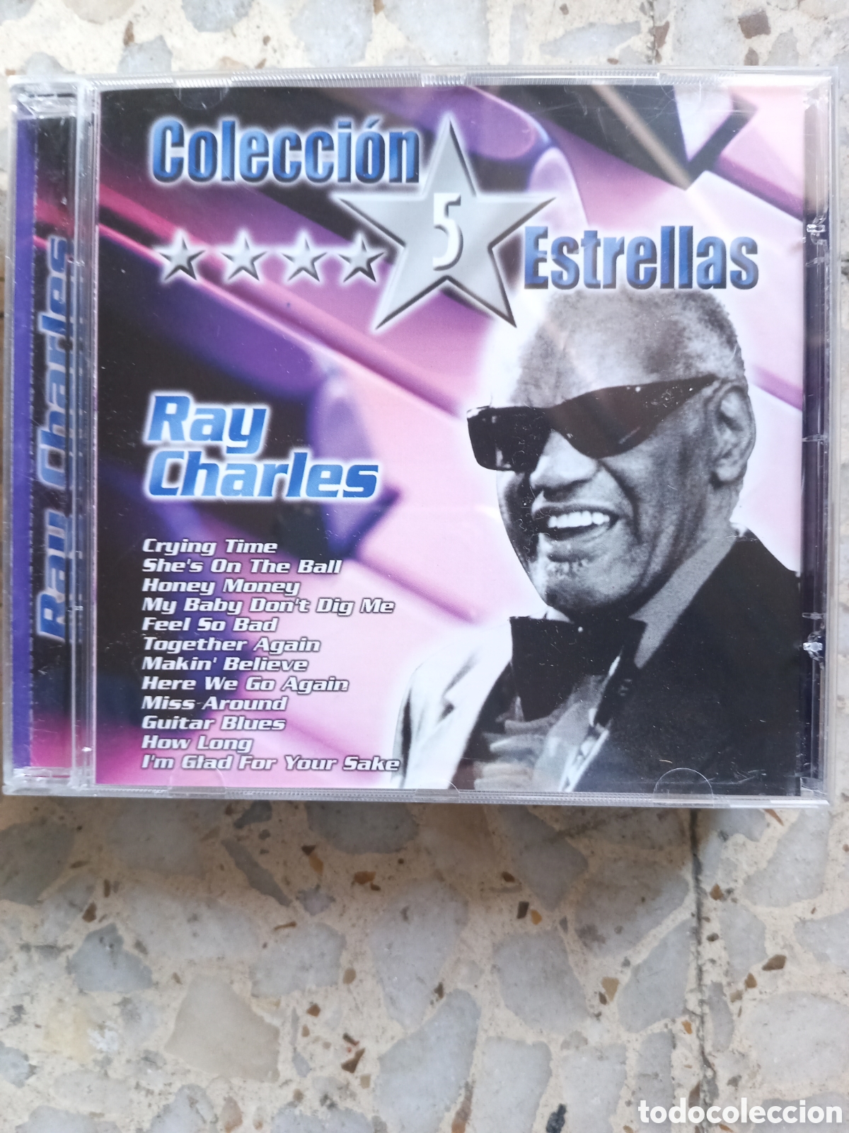 CDs de m&uacute;sica: CD RAY CHARLES COLECCION 5 ESTRELLAS - Foto 1